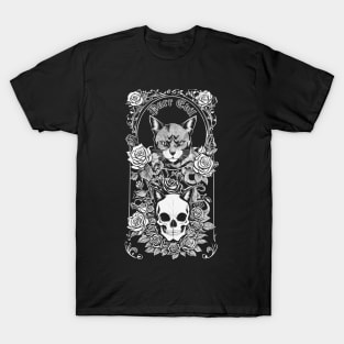 Purr Evil - Goth Cat T-Shirt